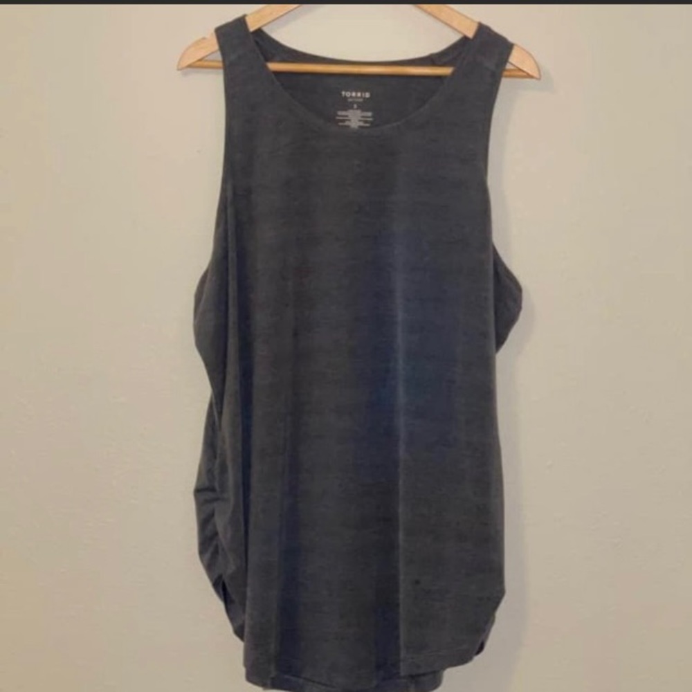 torrid active size 3 gray tank top